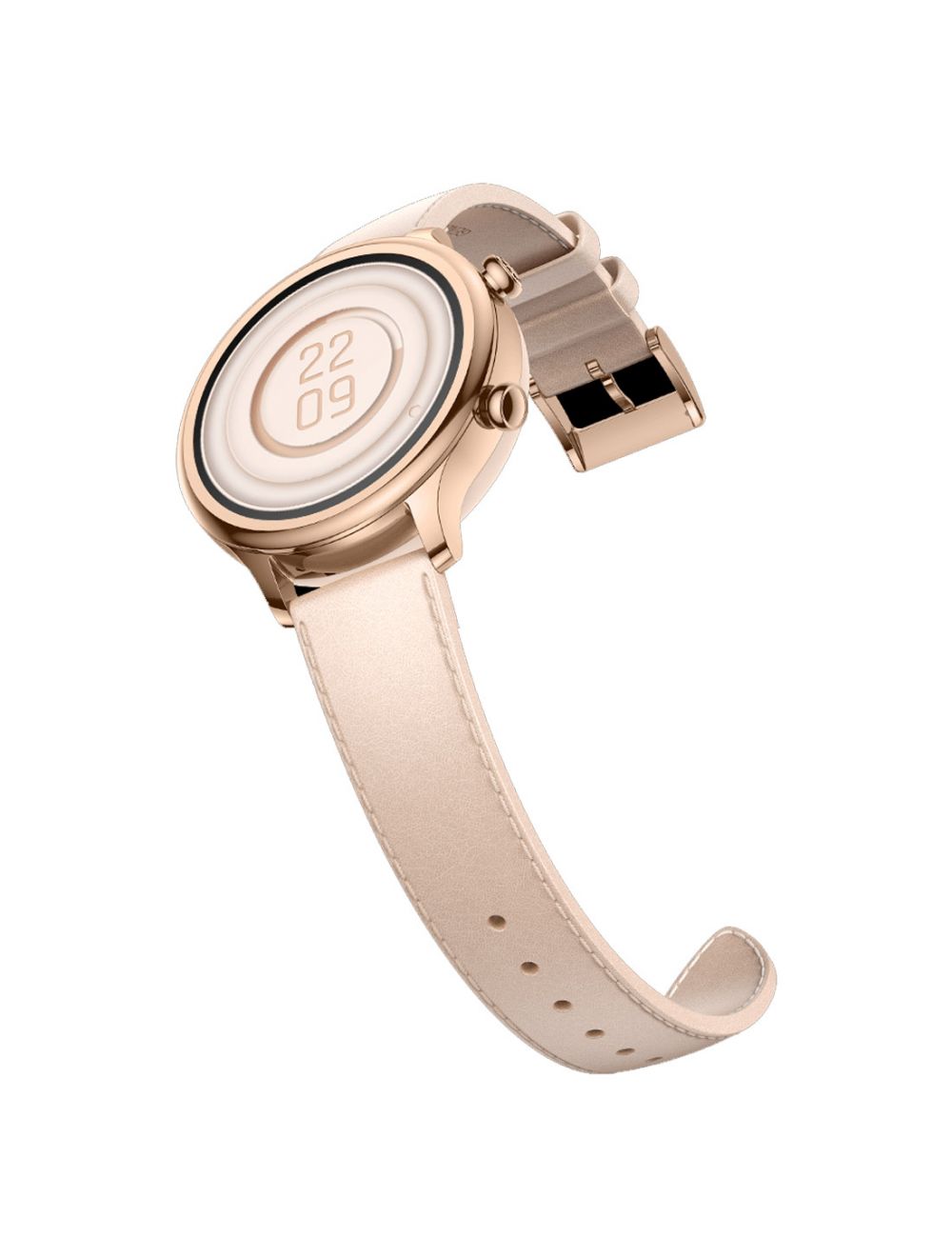 mobvoi-ticwatch-c2-plus-18mm-smartwatch-rose-gold-side